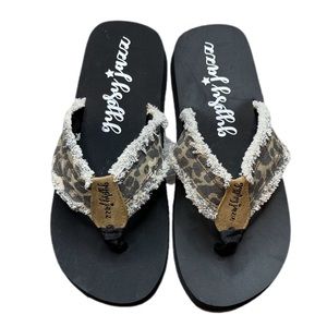 Leopard Flip Flop